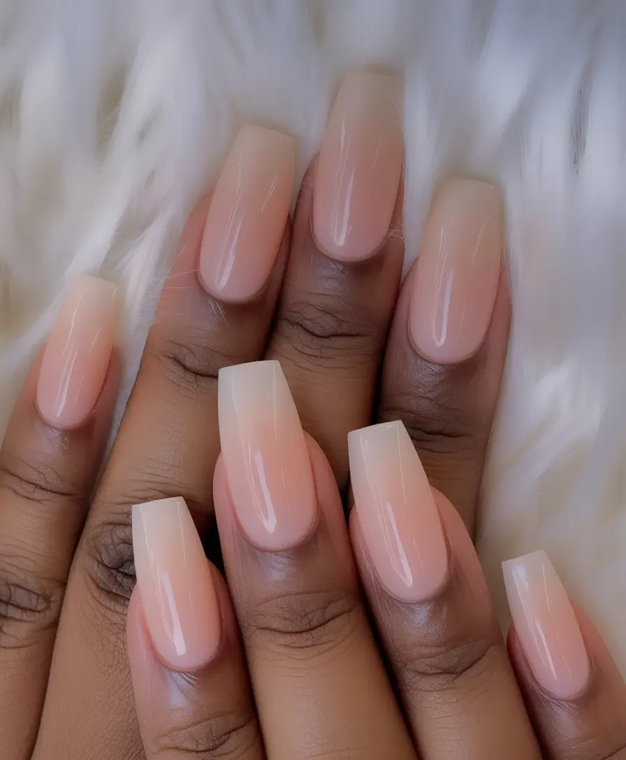 short neutral Soft Nude Cloud Fade
