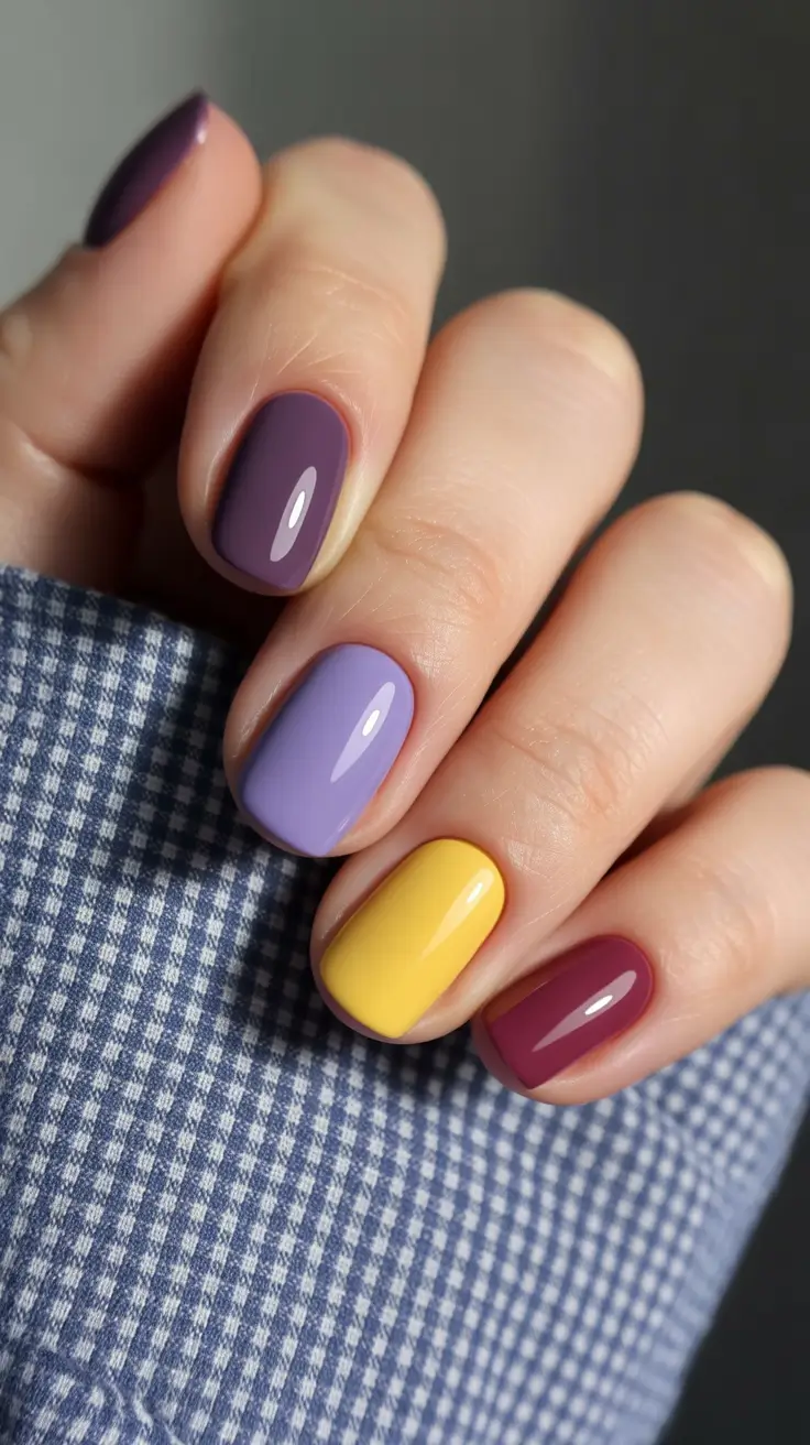 ideas gel Color-Blocked Winter Brights