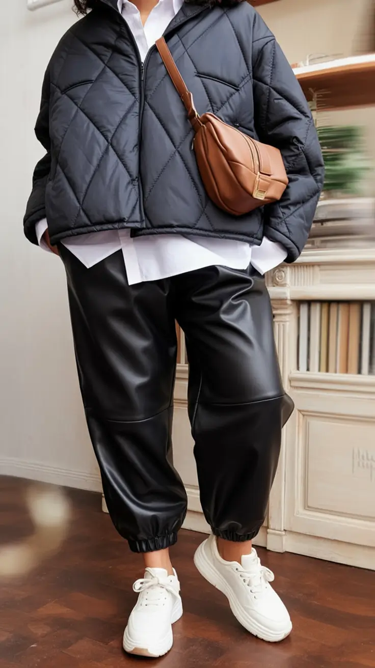 winter capsule wardrobe for plus size women sporty luxe