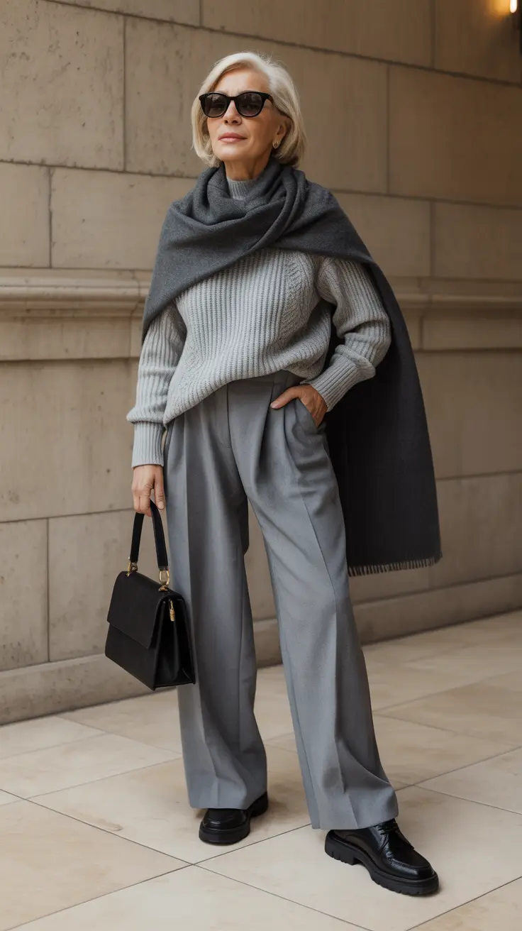 winter fits Shades of Grey Sleek and Strong