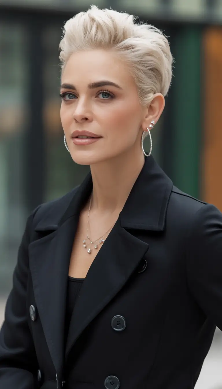 25-winter-formal-hairstyles-ideas-2025-2026-Polished-Platinum-Crop-with-Volume-Lift