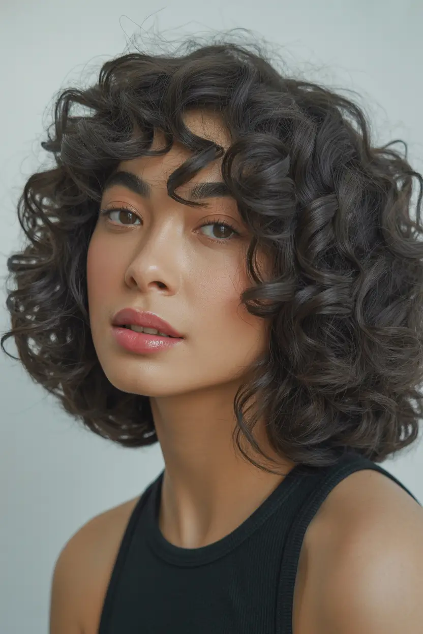 winter hair colors dark skin Chocolate Espresso Bob