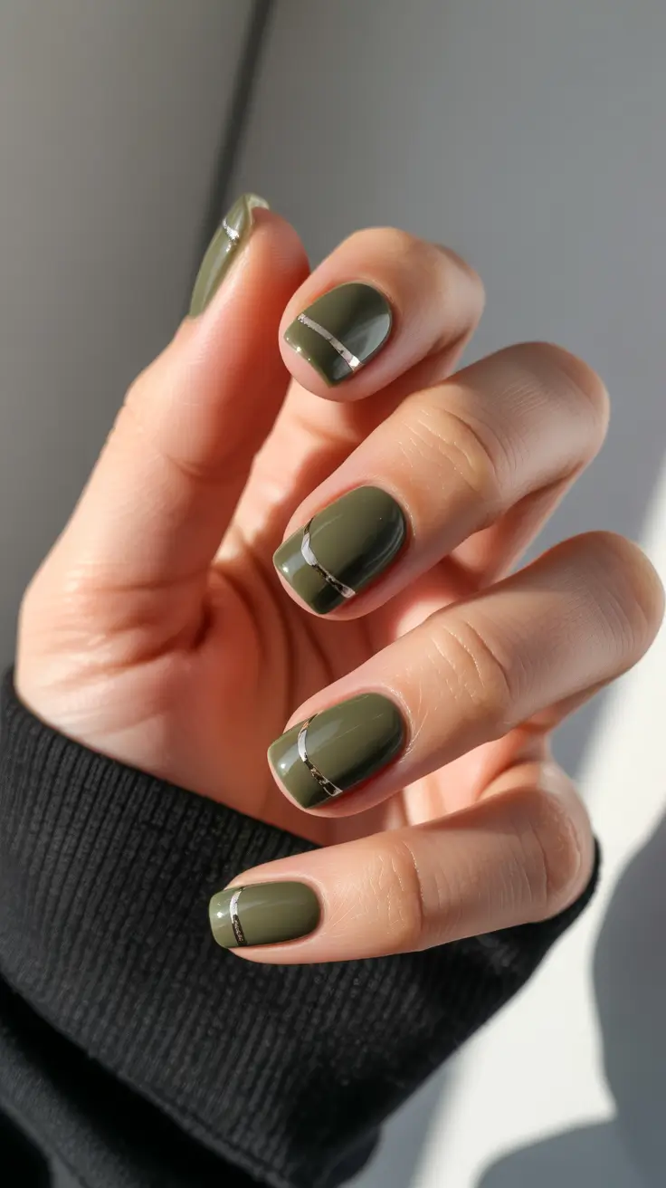 winter nails ideas Olive Chic Minimalism