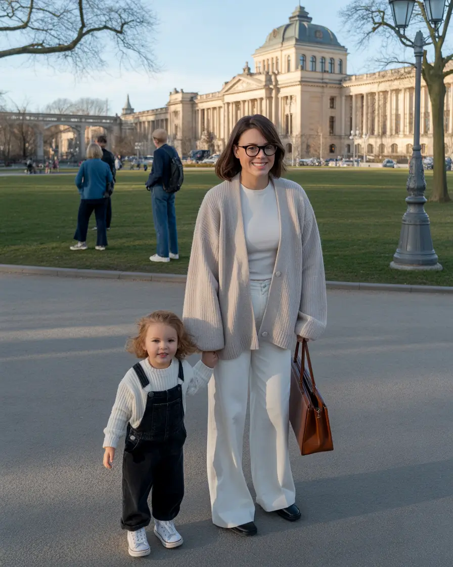 mom outfits Soft Neutrals for Everyday Grace