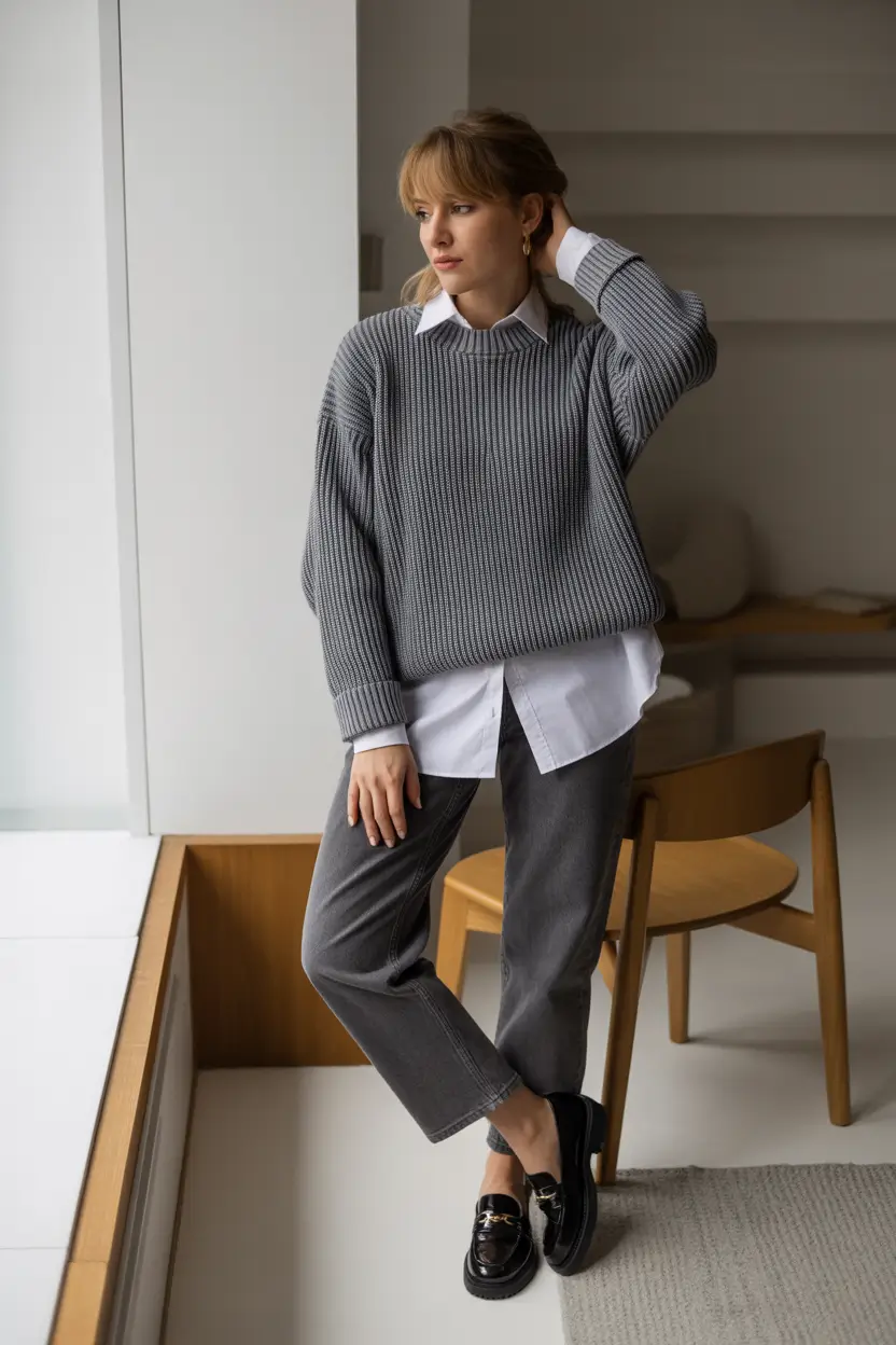 27 Best mom outfits 2026 Classy Monochrome Comfort