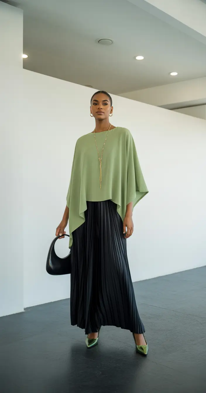 outfits for black women Classic Layers With a Collegiate Edge