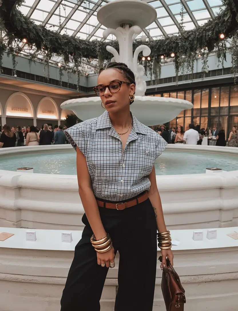 outfits for black women The Elevated Denim Uniform