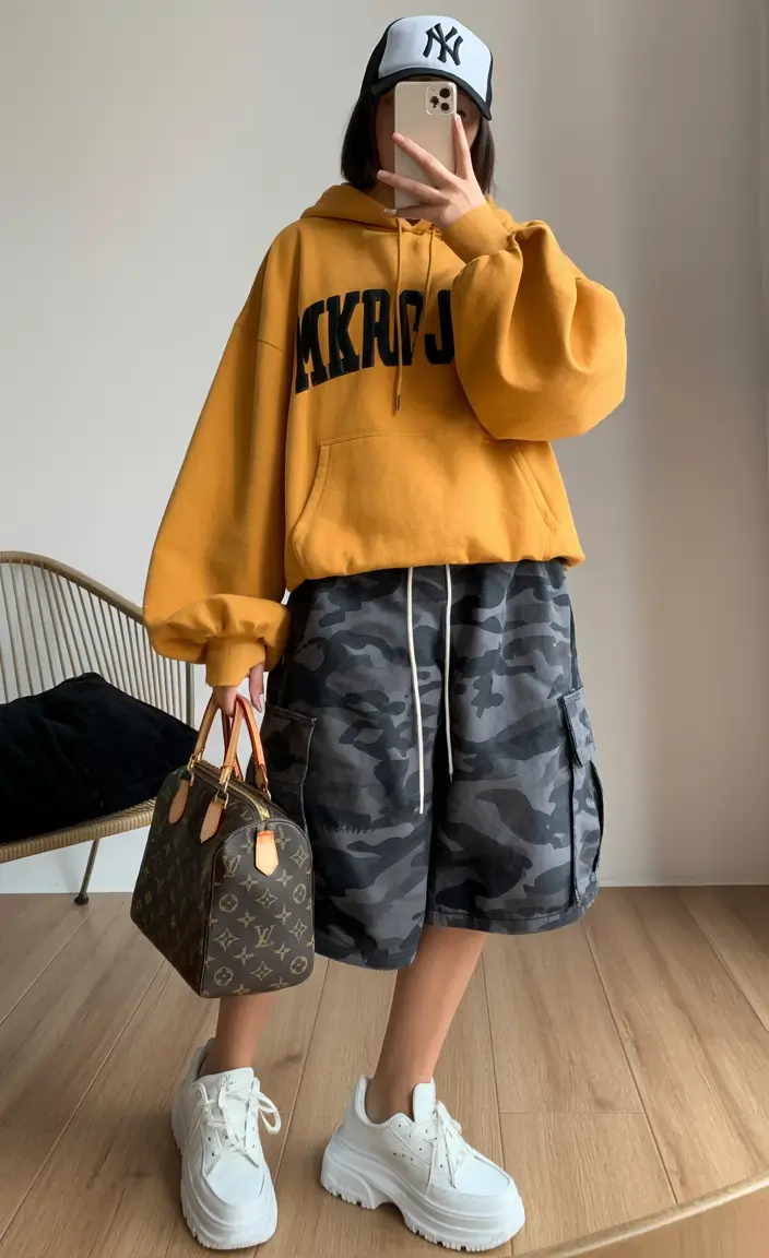 hoodie outfits Urban Sport Chic