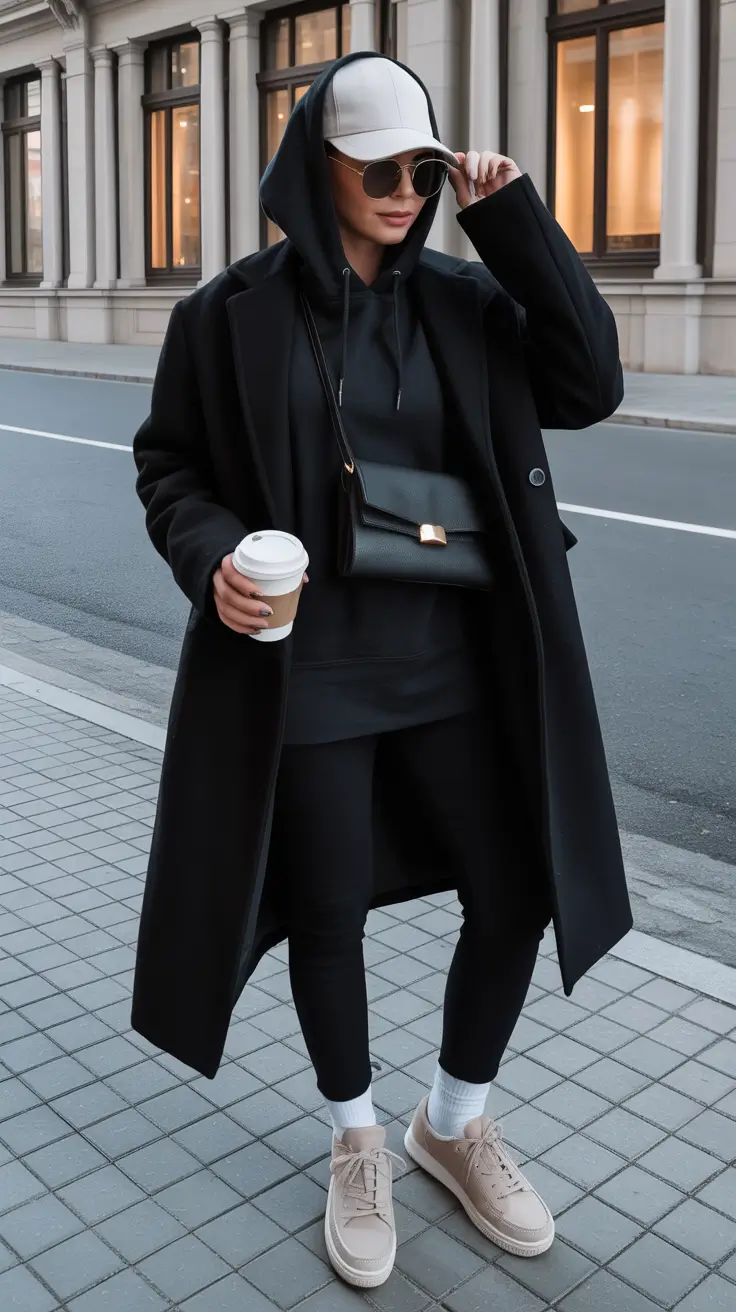 hoodie outfits Midnight Street Sleek