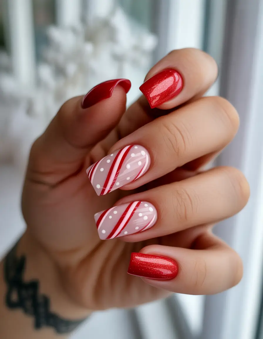 christmas-nails-peppermint-swirl-delight