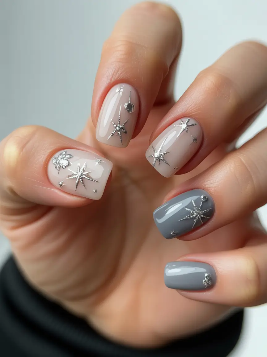 christmas-nails-starry-silver-minimalism