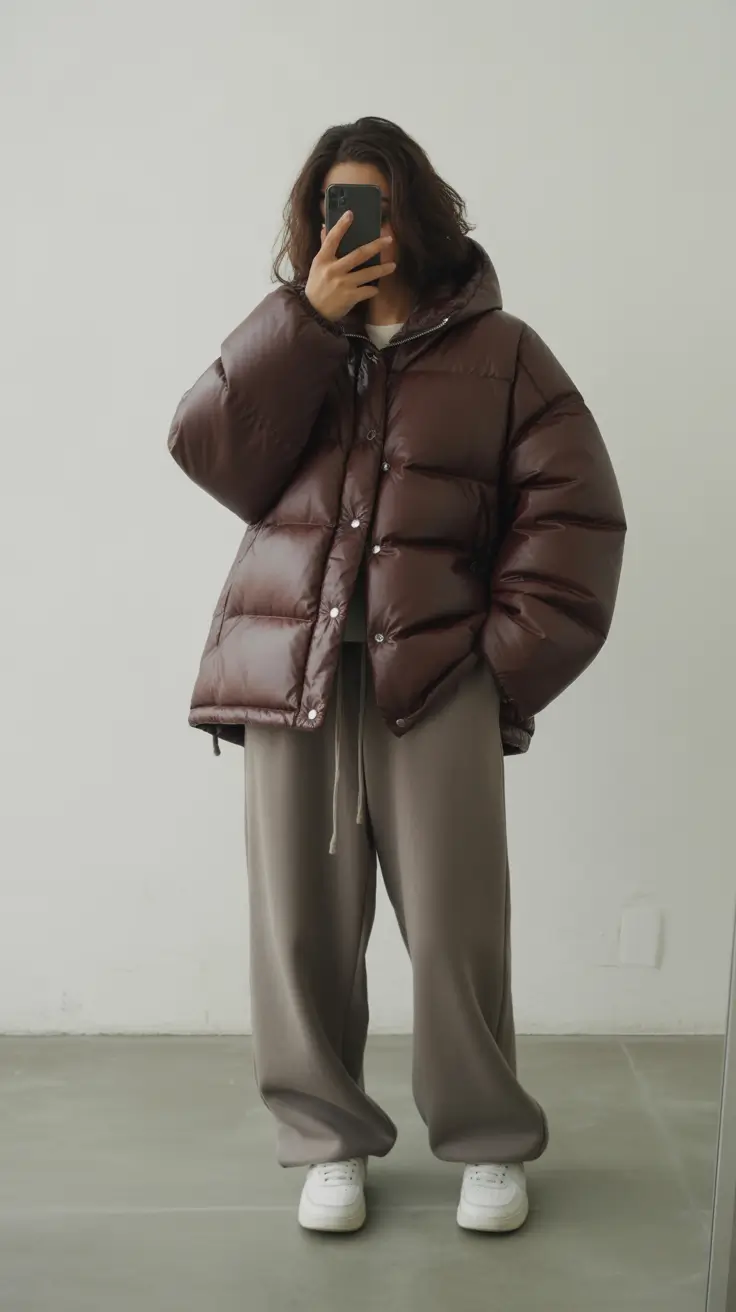 casual-outfits-for-women-2026-Urban-Puffy-Comfort