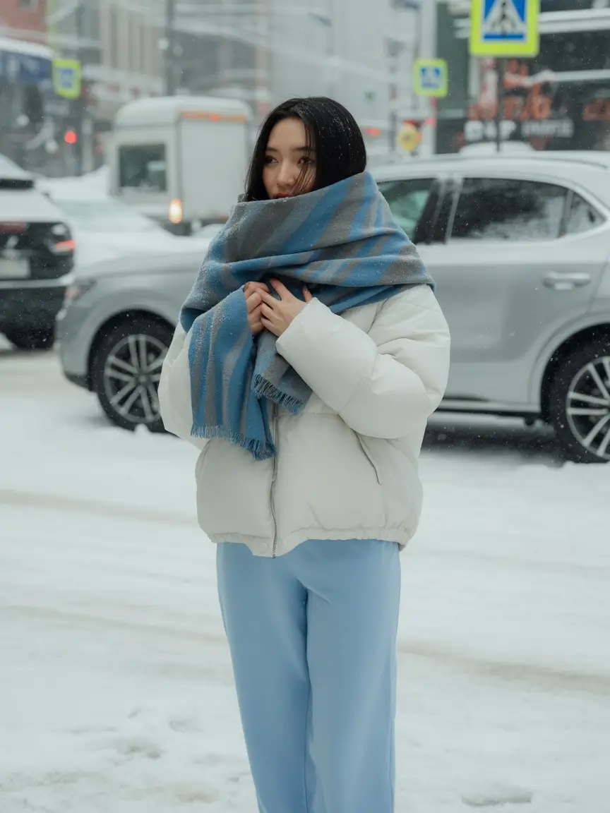 cold weather outfits Snowflake Serenity