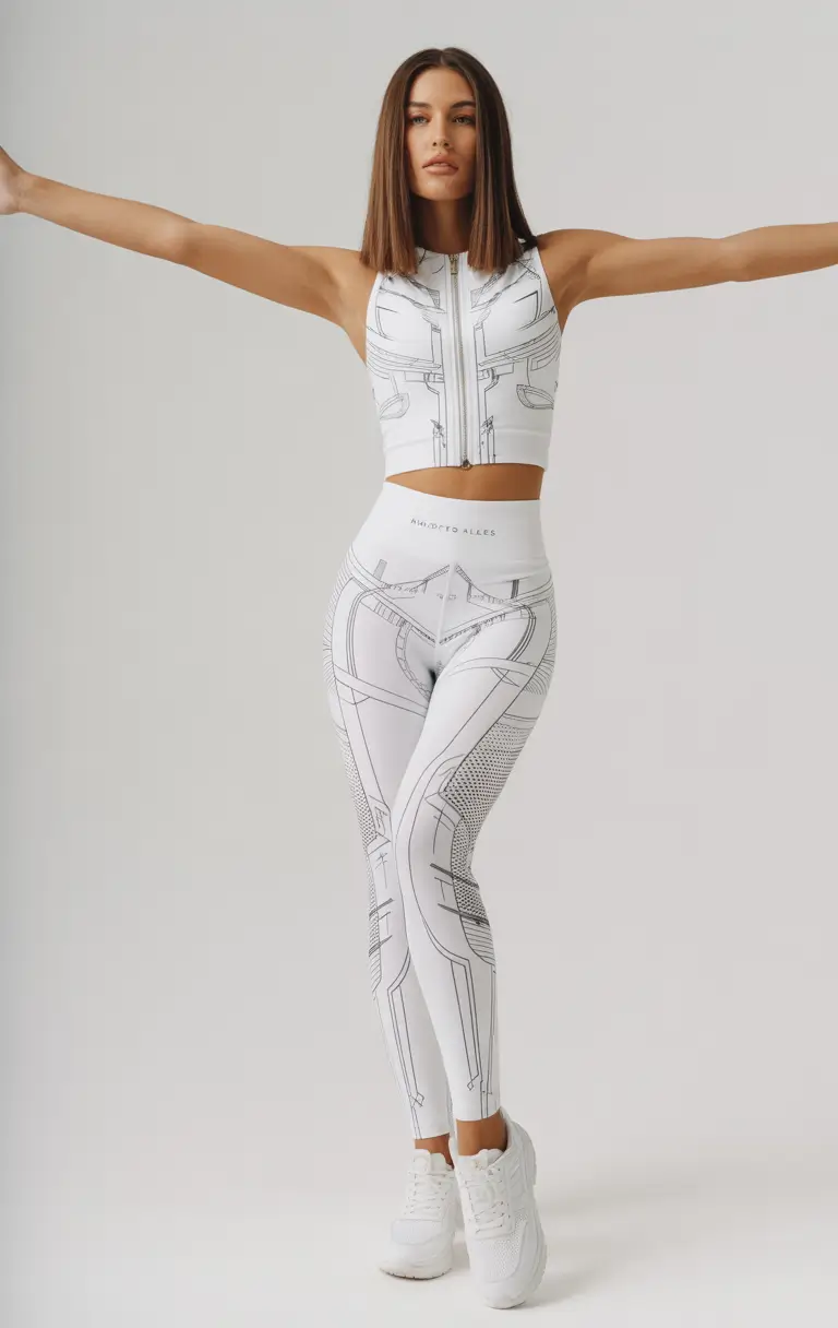 workout outfits Futuristic White Form