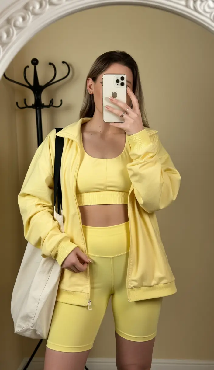 gym outfits Golden Morning Energy