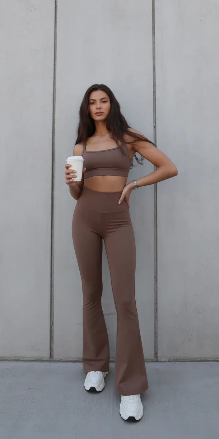 gym outfits Chocolate Hourglass Glow