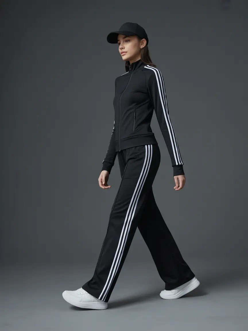 gym outfits Sporty Noir Revival