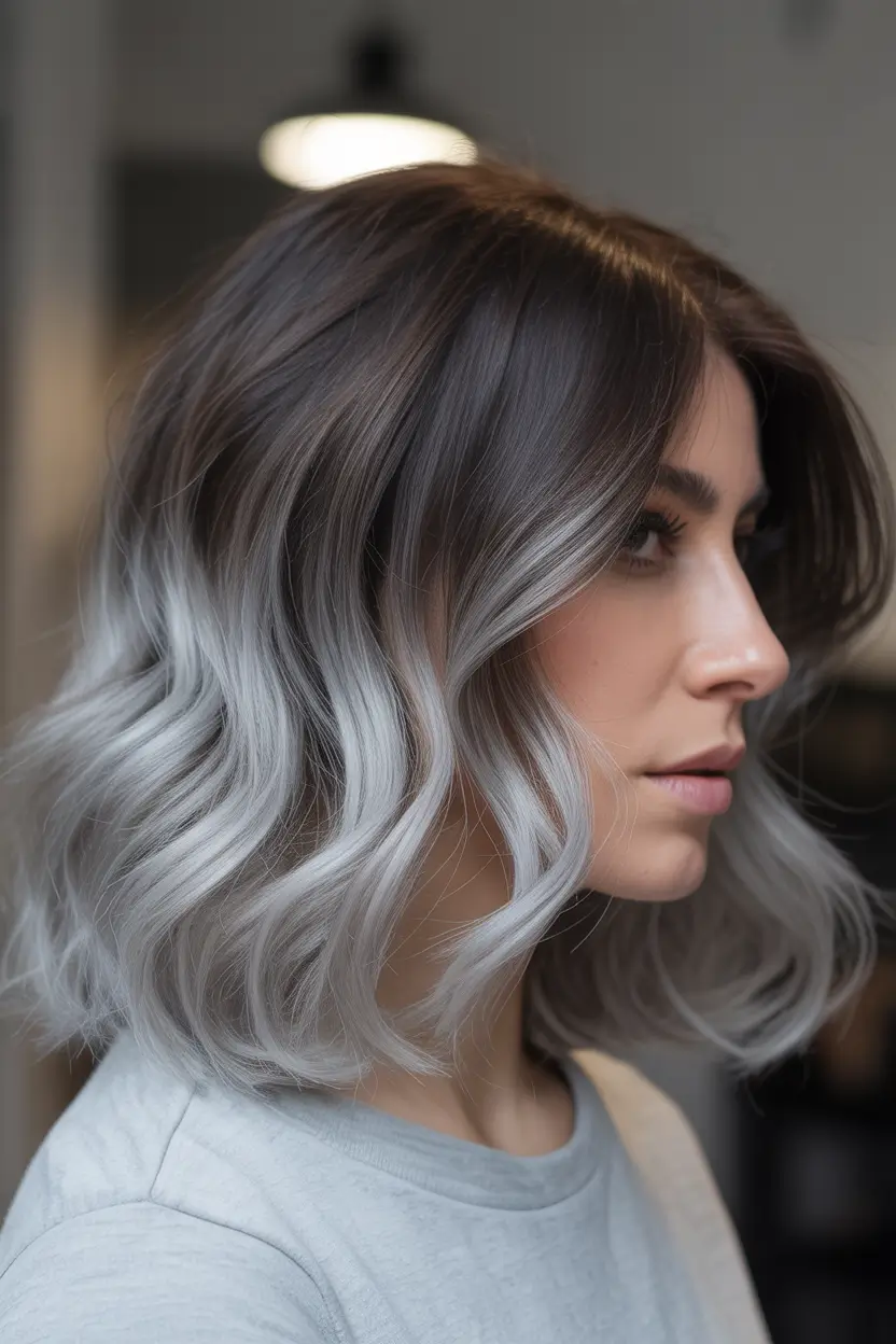 hair color trends Shadowed Smoke Ombre