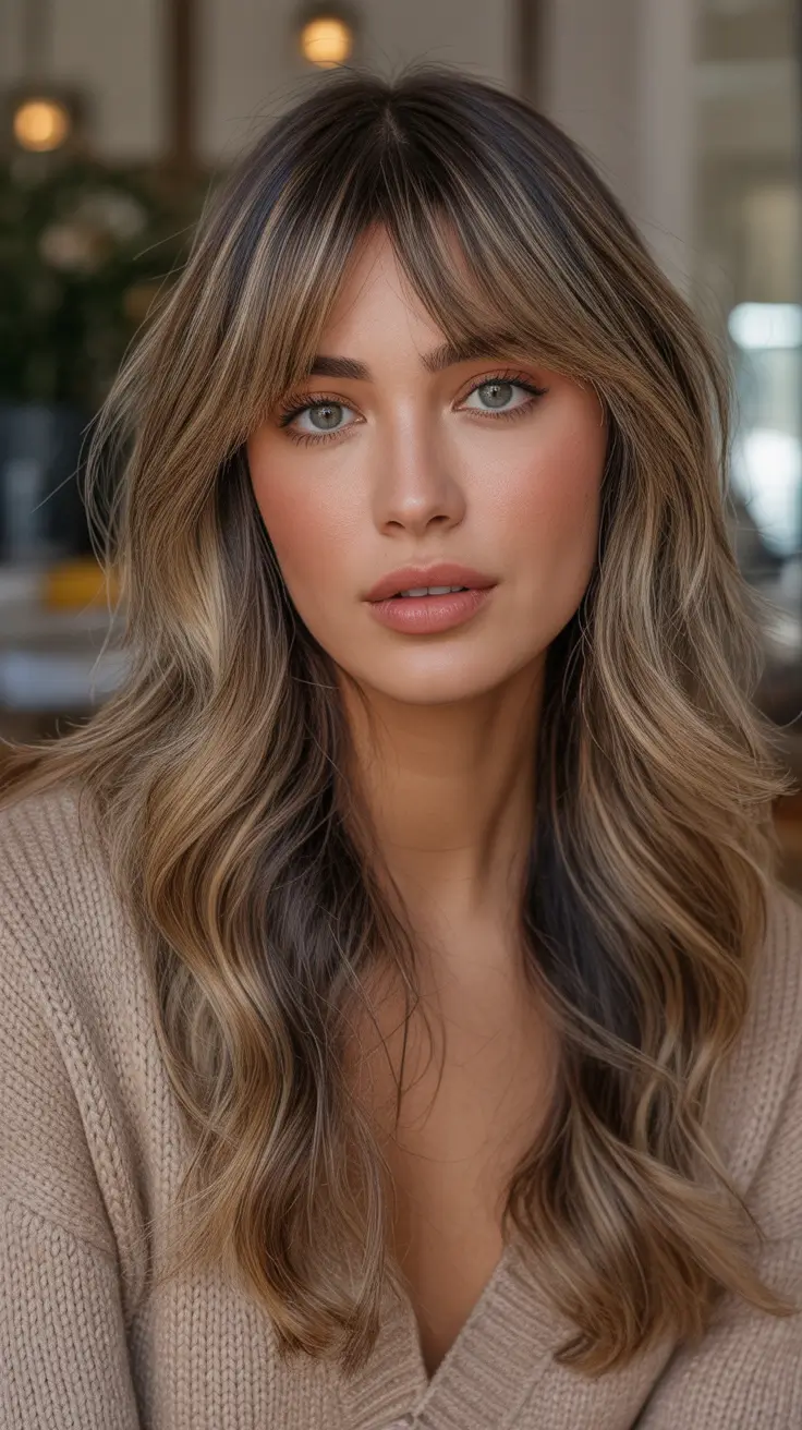 hair color Honey Beige Balayage 2026