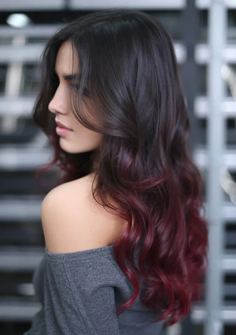 hair color Black Cherry Melt 2026