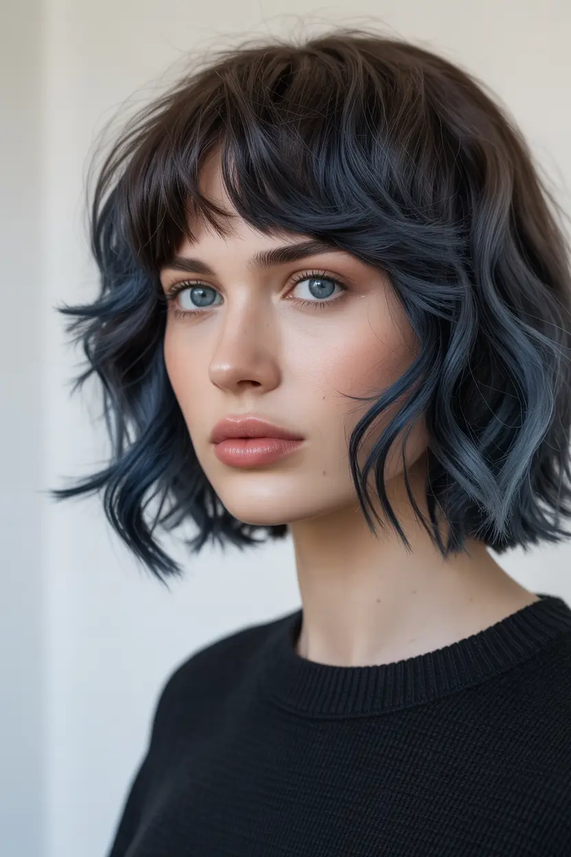 hair color Smoky Denim Waves 2026