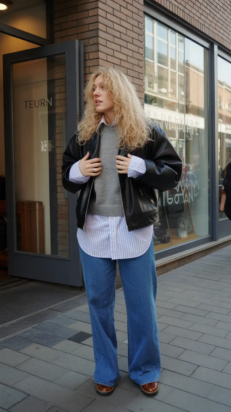 outfits layering Layered Street Classic