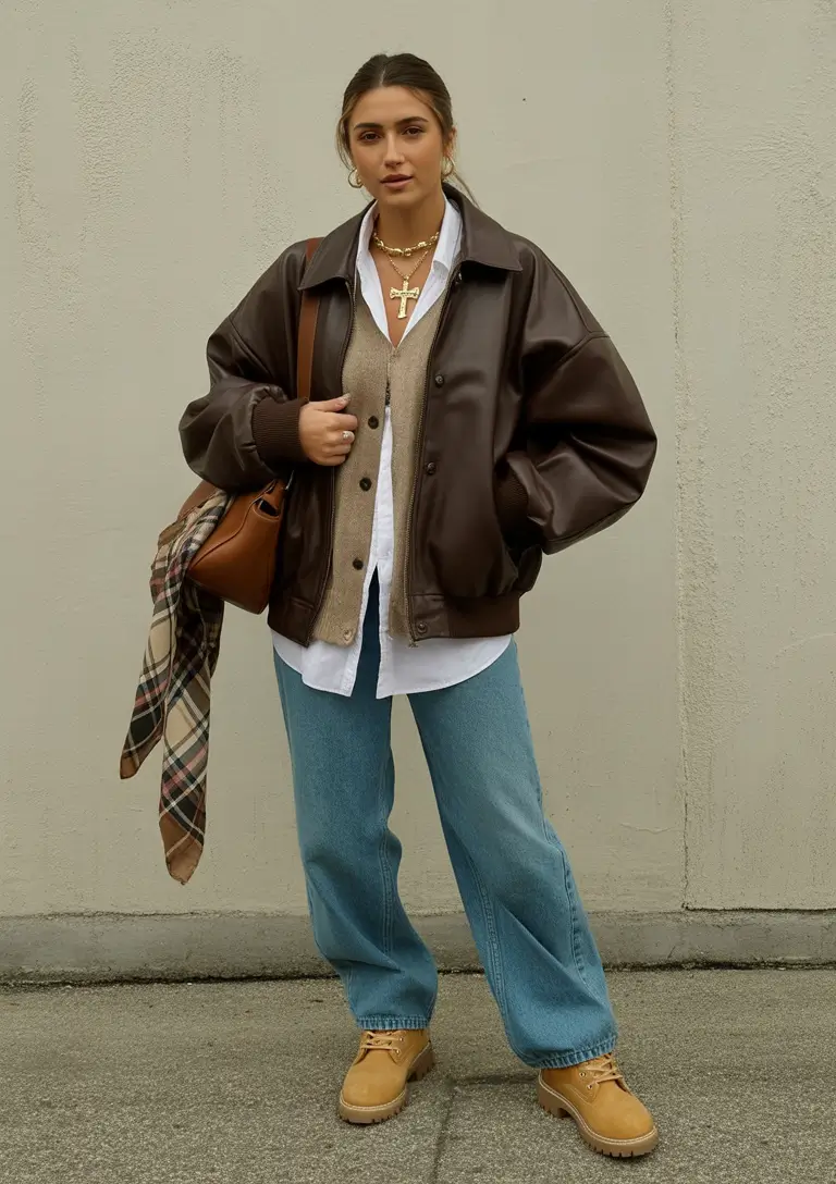 outfits layering Effortless Autumn Layers