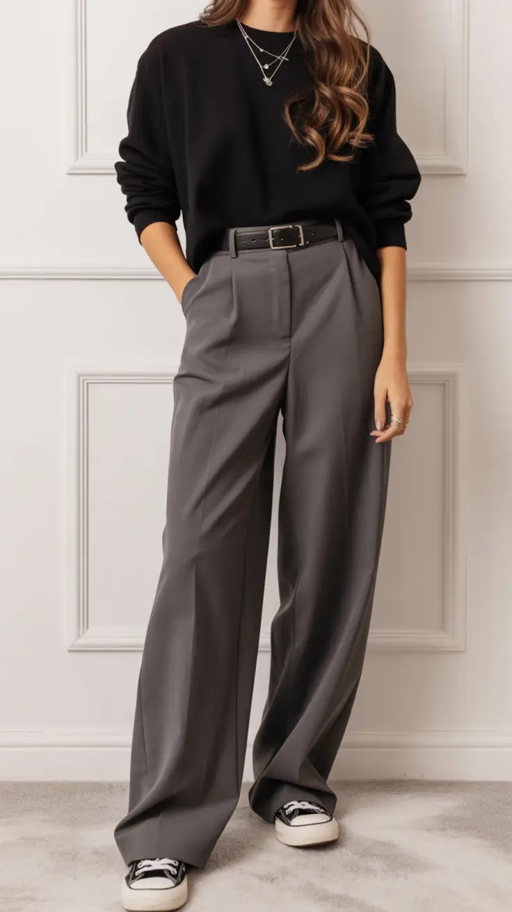 business casual outfits for women Relaxed Power with an Urban Soul
