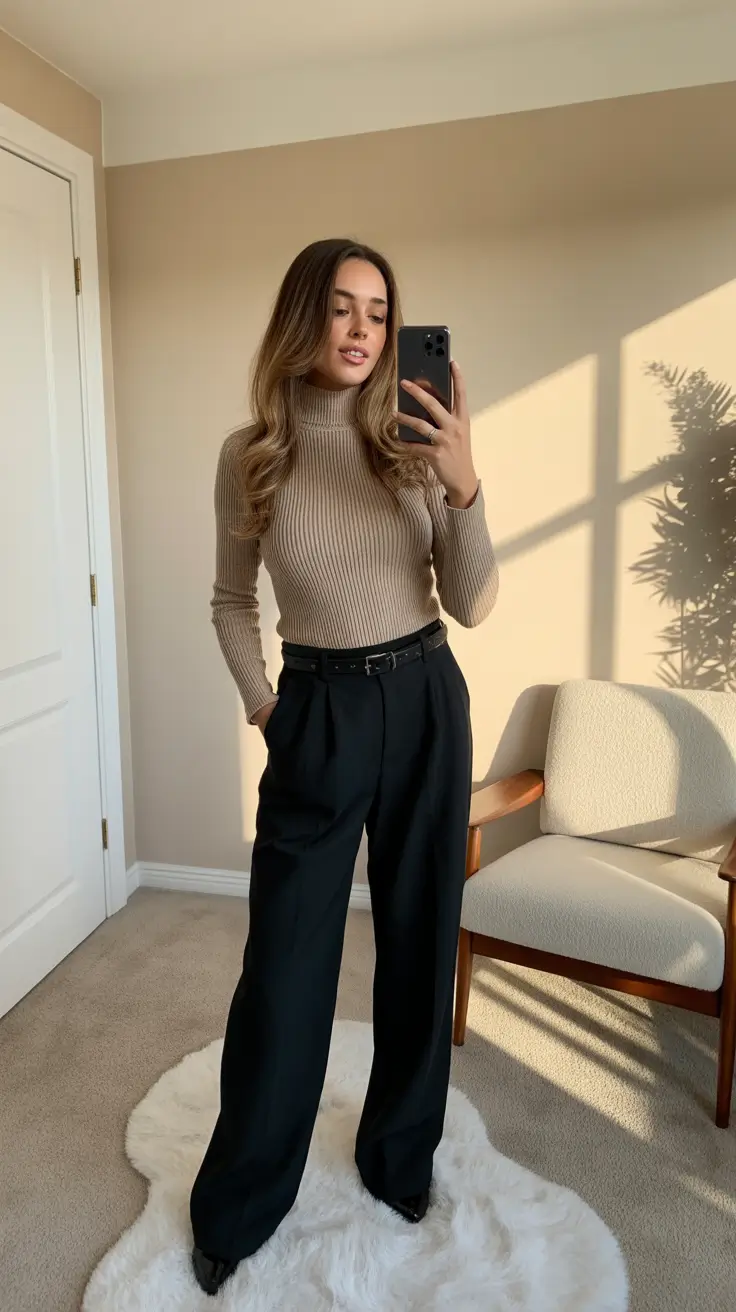 business casual outfits for women Neutral Serenity for Every Workday