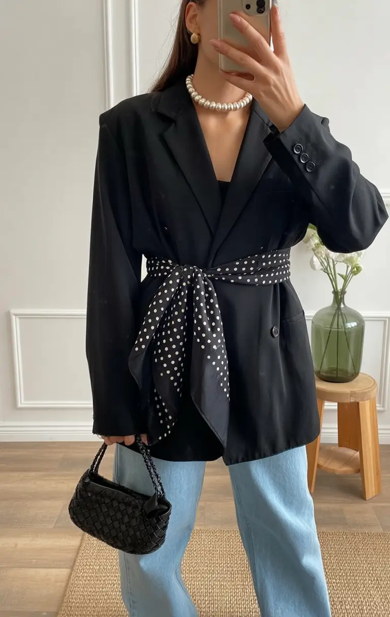 business casual outfits for women Polished with a Playful Twist