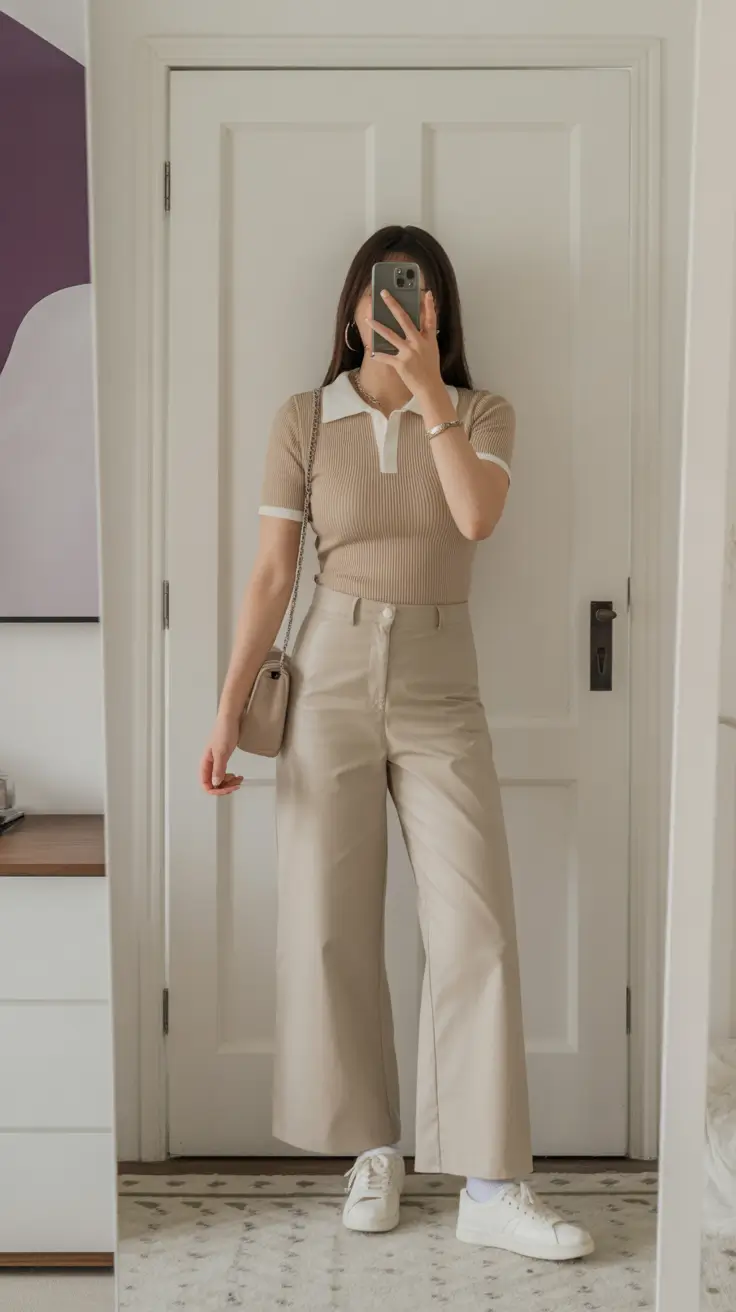 cute outfits Soft Neutrals & Effortless Calm
