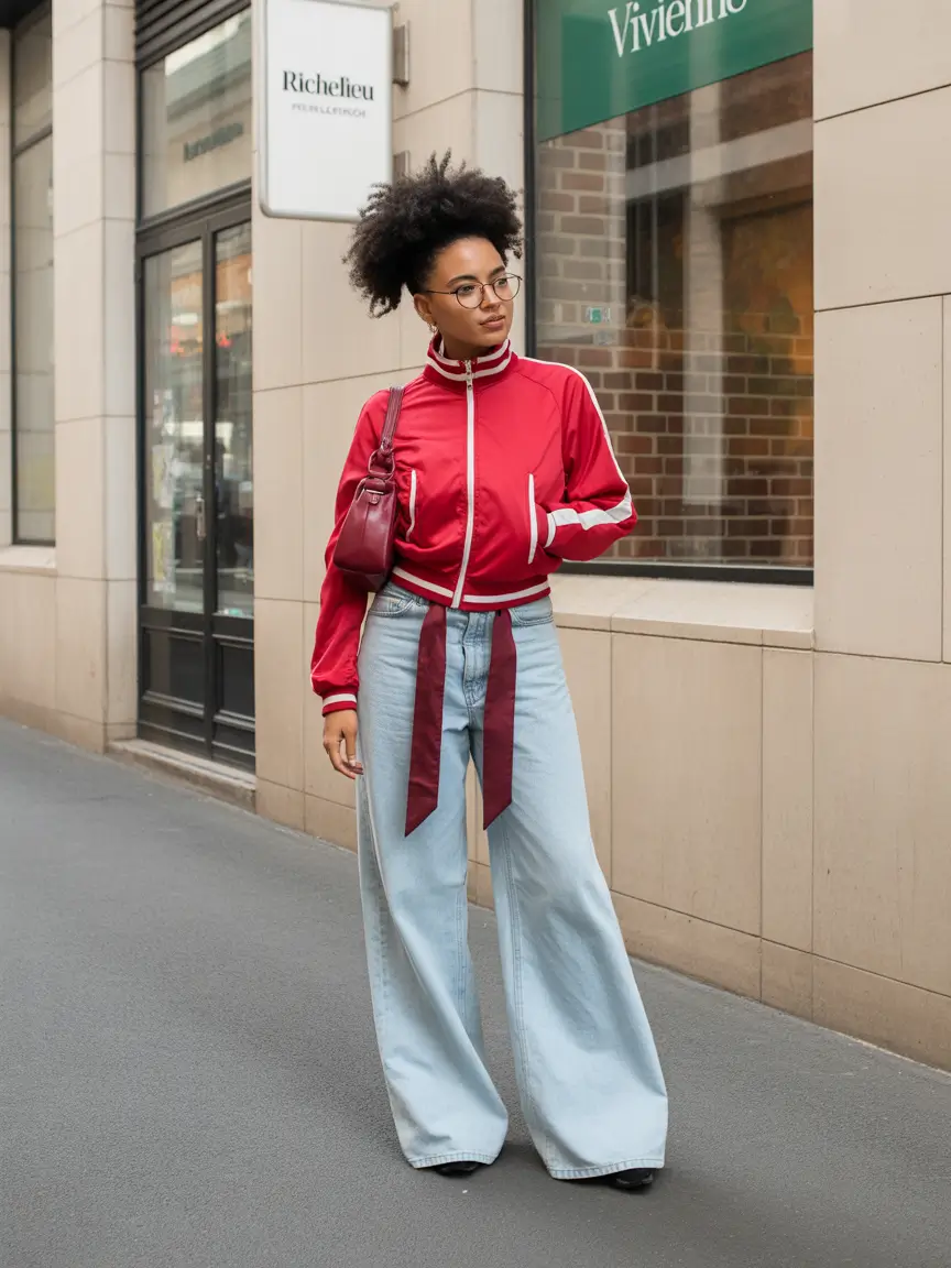 new york outfits Retro Sporty Vibes