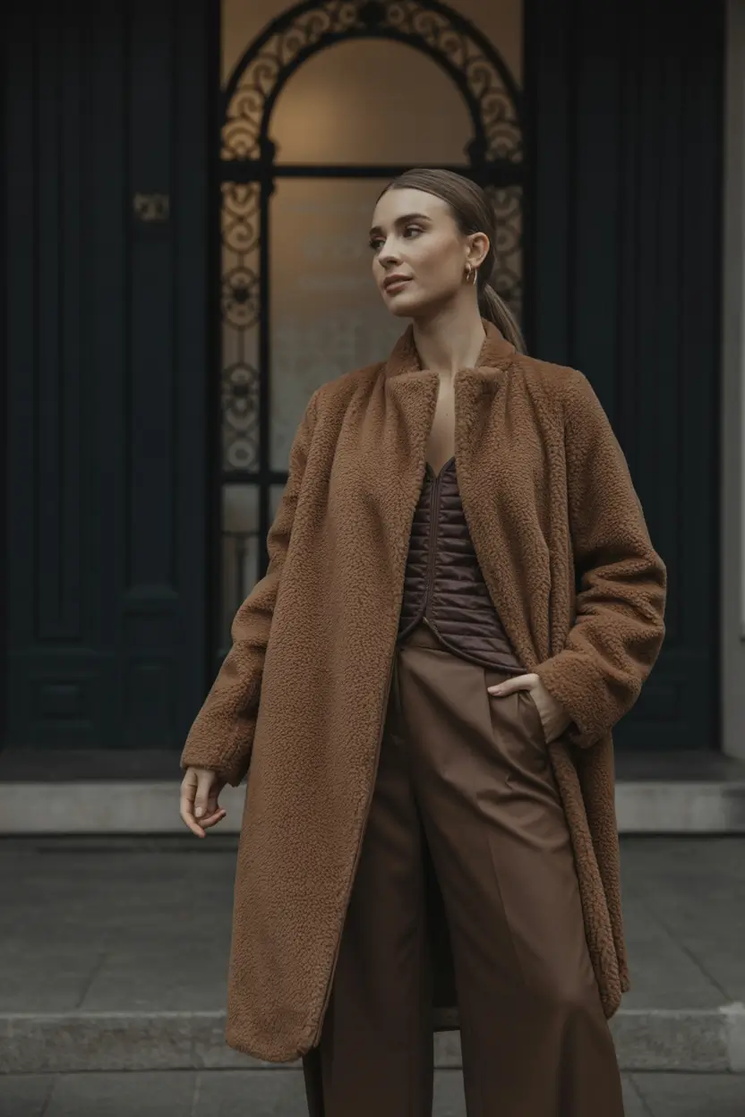 new york outfits Caramel Chic