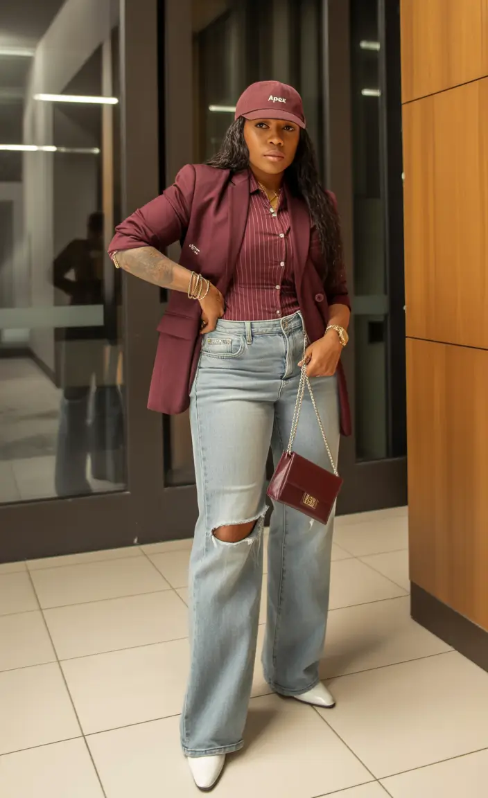 new york outfits Garnet Ambition