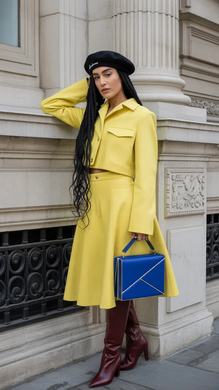 new york outfits Modern Sunshine Elegance