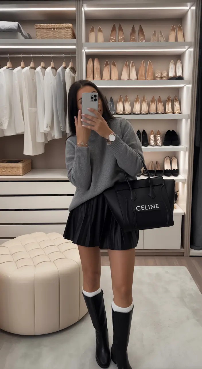 outfits ideas Muted Luxury Playful Proportions with a Modern Edge