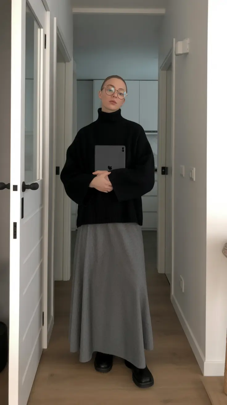 outfits ideas Monastic Chic Modern Minimalism Reborn