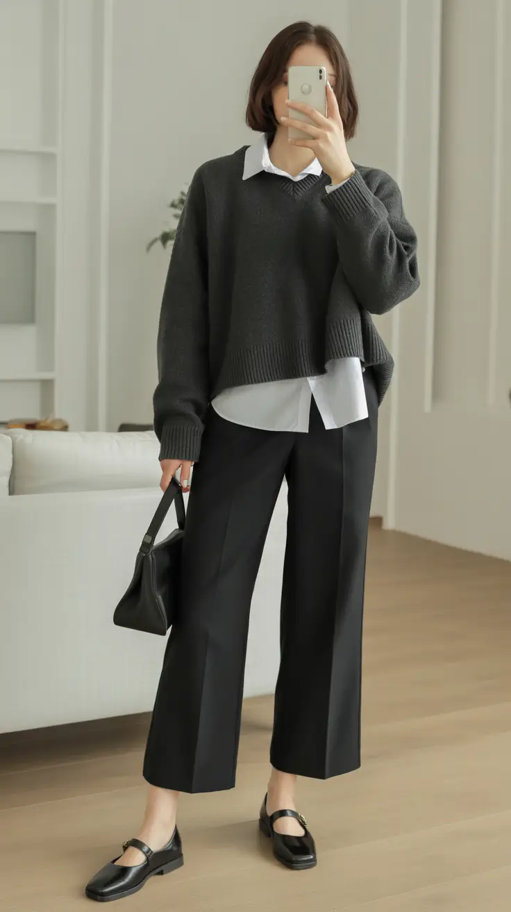 office-outfits-Relaxed-Layers-and-Effortless-Minimalism