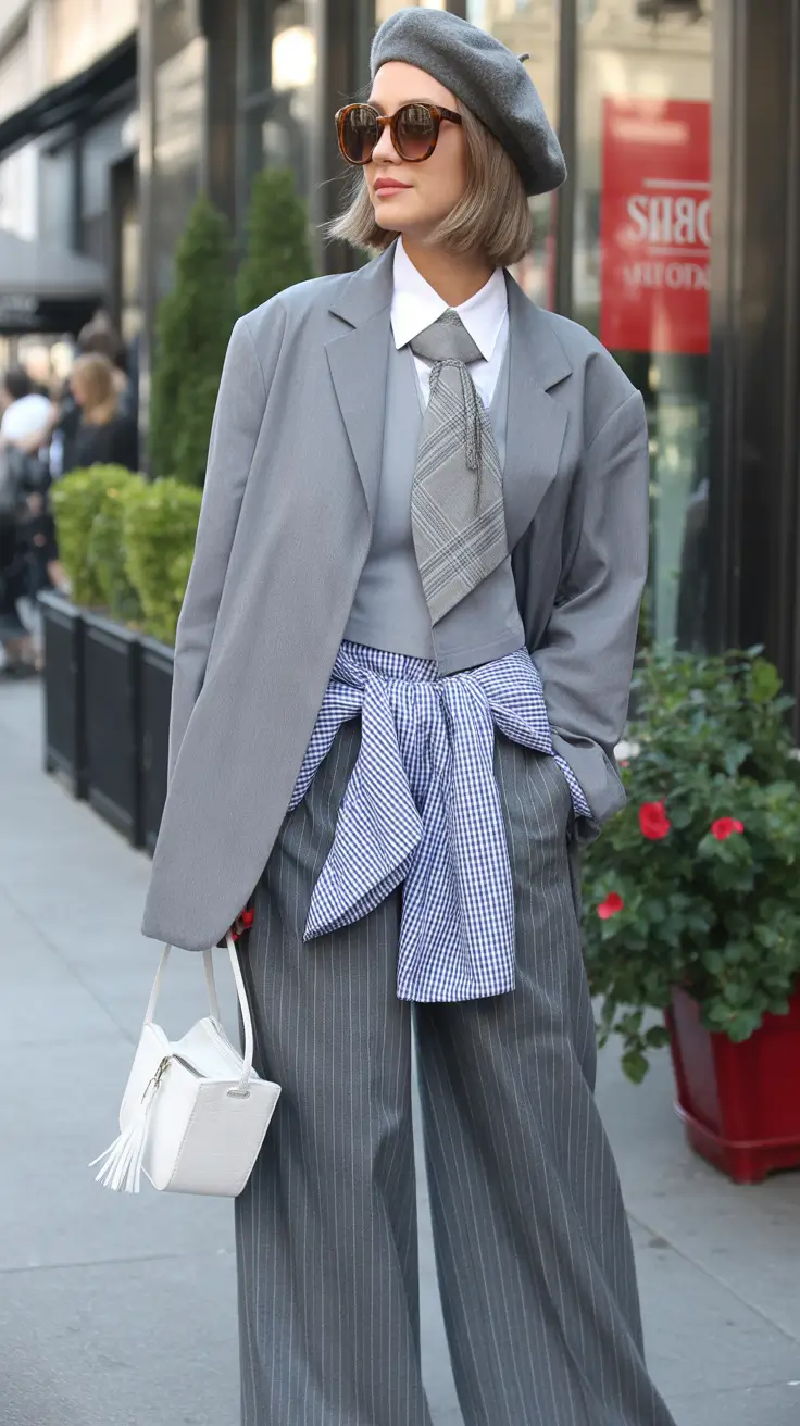 Casual Retro French Cool