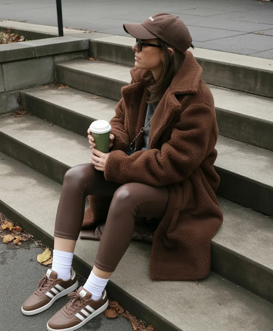 Casual Streetwear Chocolate Mood