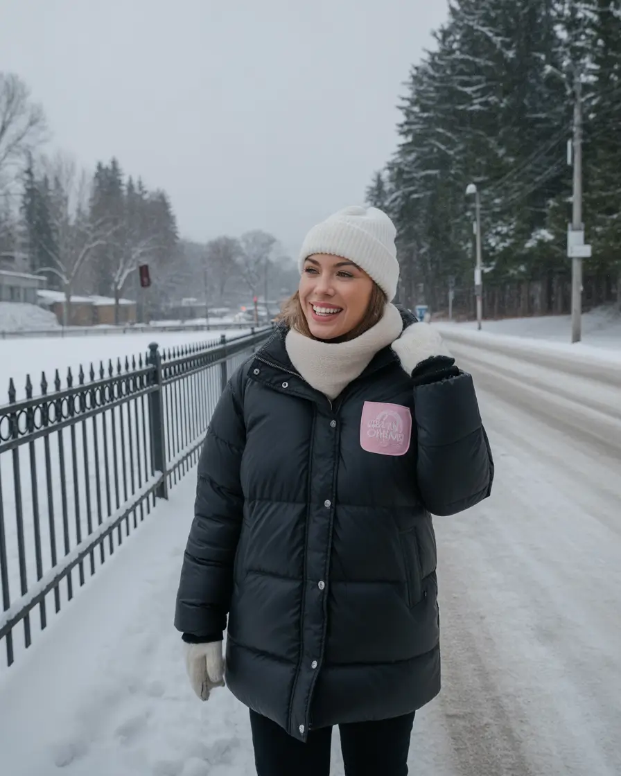 Casual Cozy Snow-Day Classic