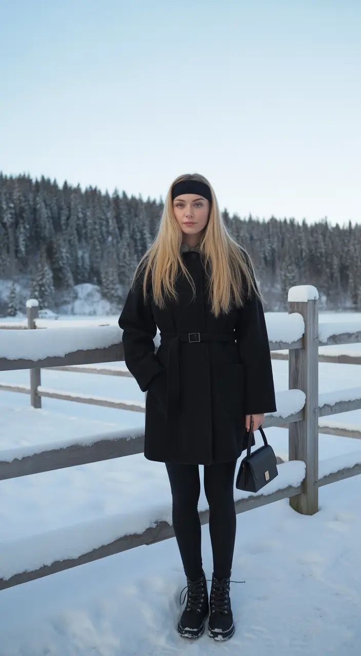 Casual Nordic Noir Minimalism