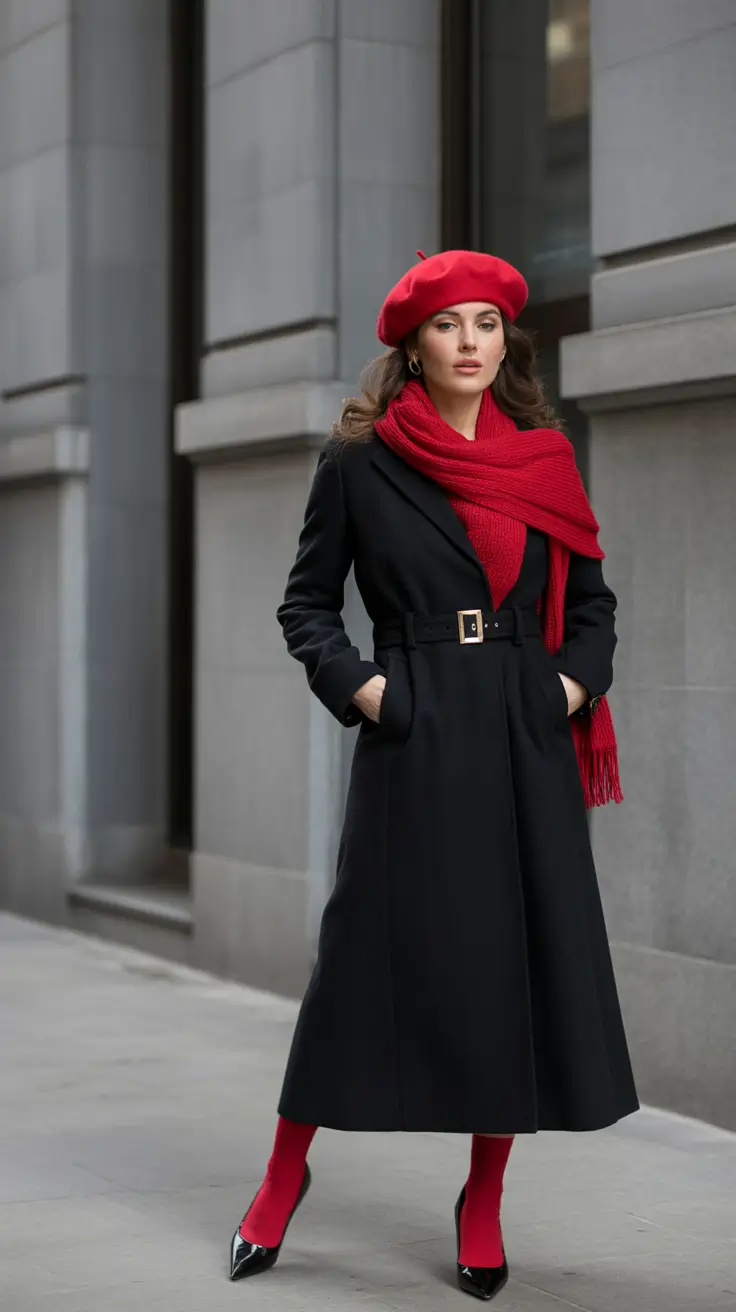 Casual Bold Red Revival