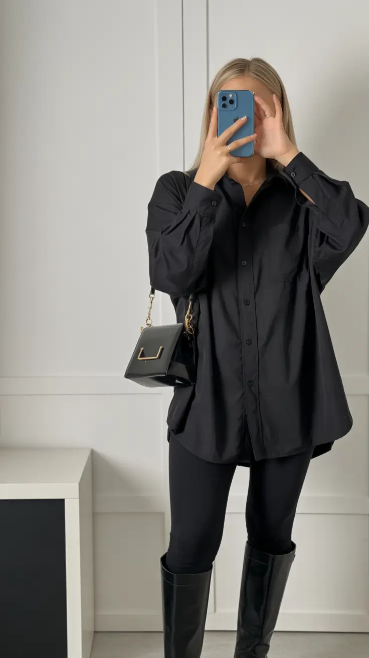 legging outfits All-Black Modern Muse