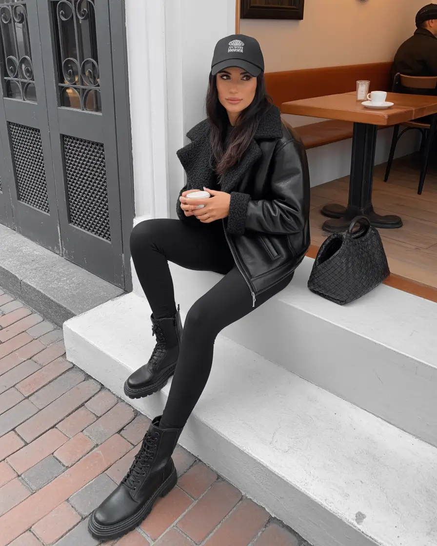 legging outfits City Noir Attitude