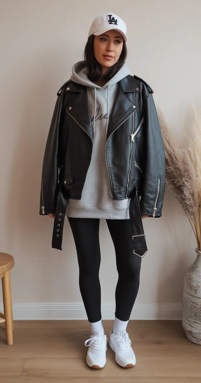 legging outfits Classic Edge Reimagined