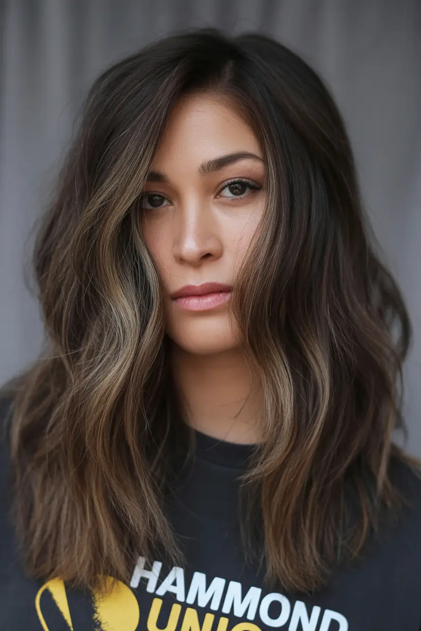 haircuts for medium hair Toffee Ribbon Waves