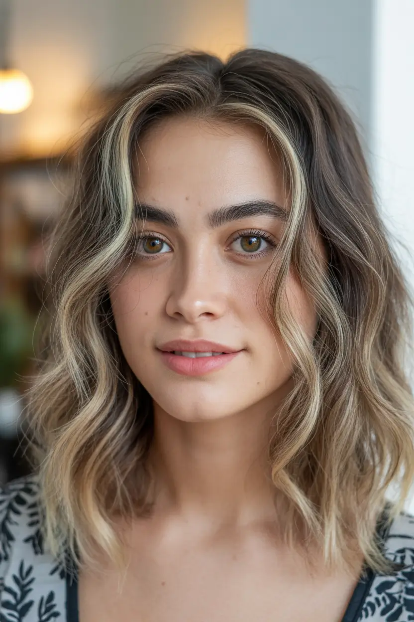 haircuts for medium hair Soft Honey Melt Waves