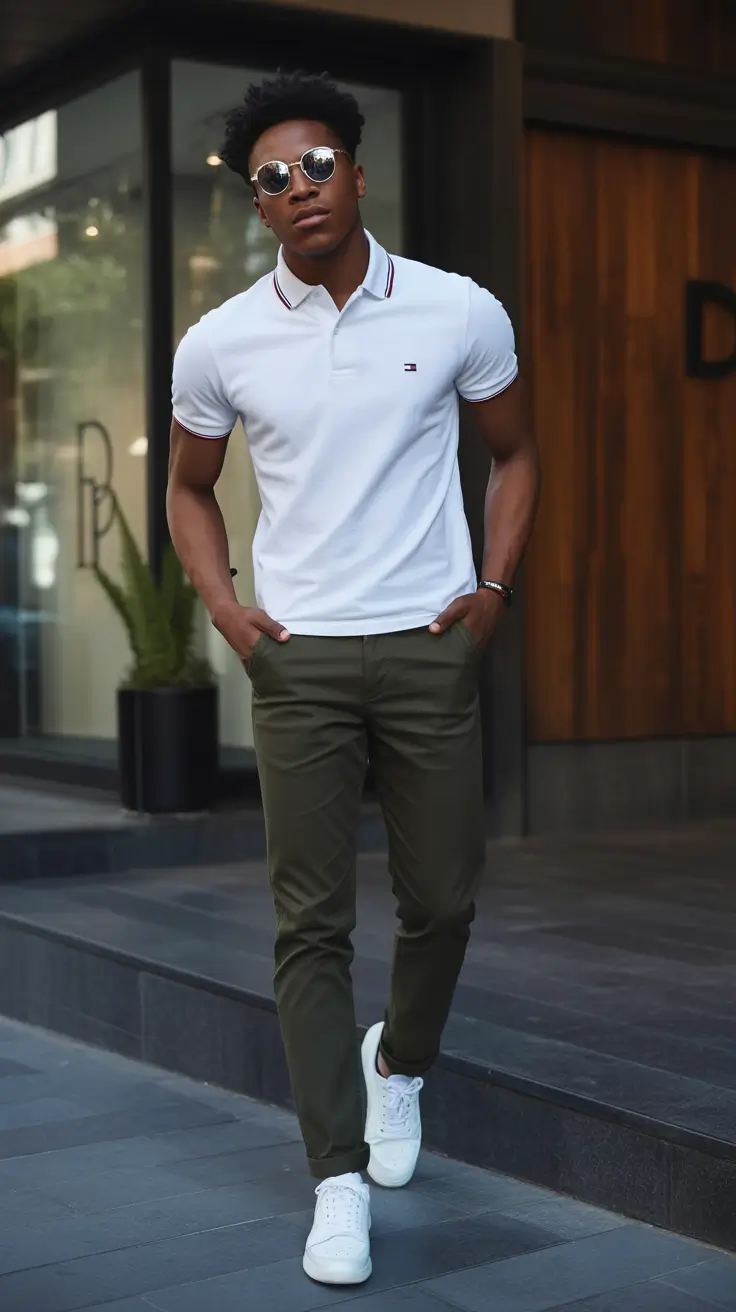 Outfits for Men Smart Casual Polo With Modern Energy