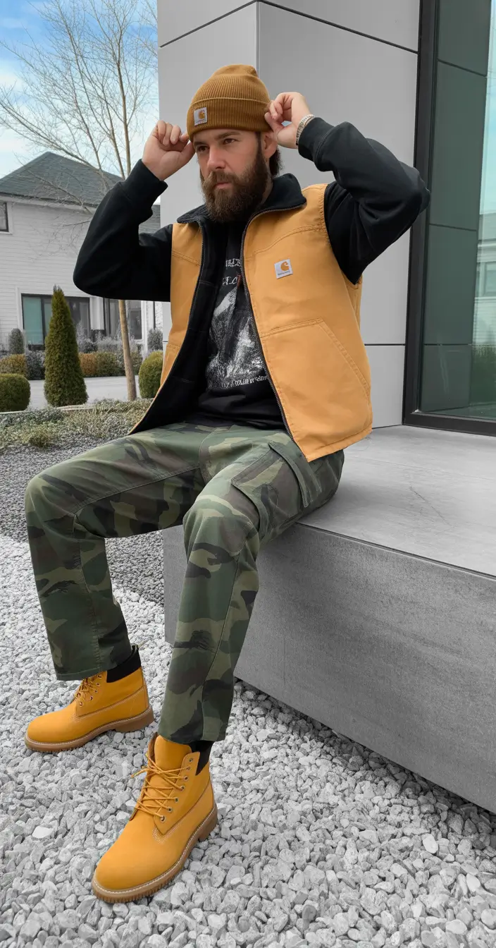 Outfits for Men Utility Layers